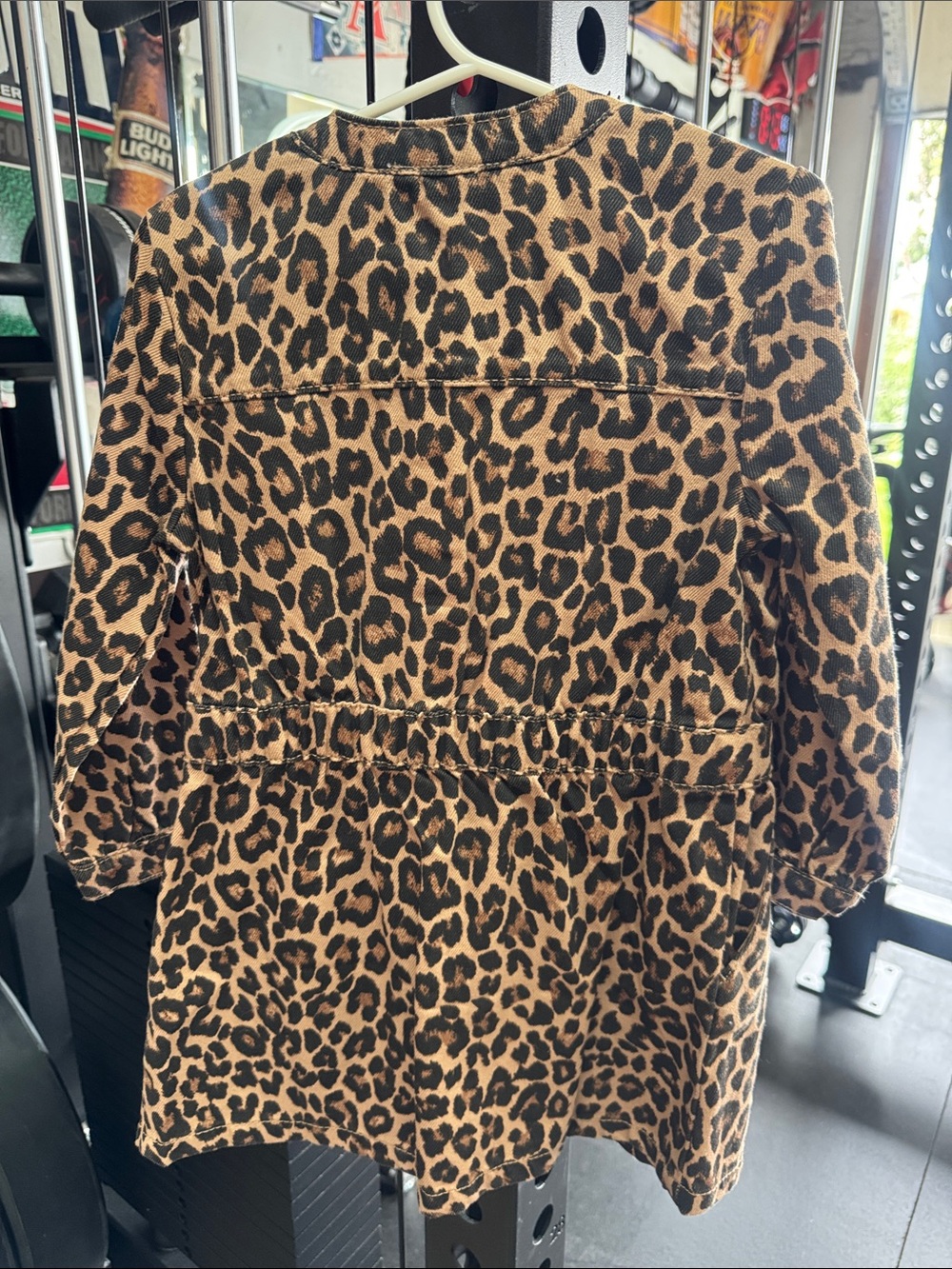 Cotton On Kids Leopard Print Brown and Black Dress Jacket - Picture 2 of 2